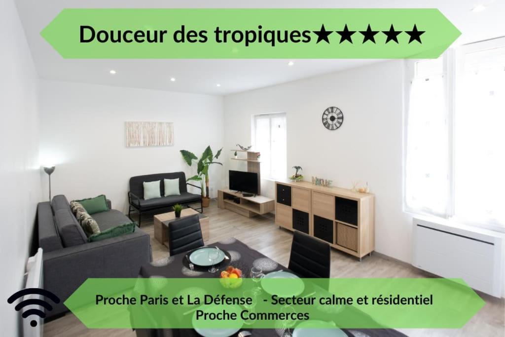 דירות ארג'נטויל *Douceur Des Tropiques*Parisis מראה חיצוני תמונה